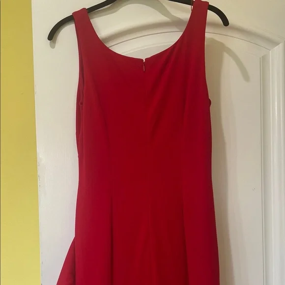 Adrianna Papell Vibrant Red Midi Dress - Picture 7 of 7